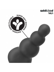 ADDICTED TOYS - PLUG ANAL CON ANILLO SILICONA MODELO 5