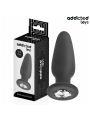 ADDICTED TOYS - PLUG ANAL CON JOYA SILICONA TALLA L 12,6 CM