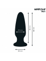 ADDICTED TOYS - PLUG ANAL CON JOYA SILICONA TALLA S 8,8 CM