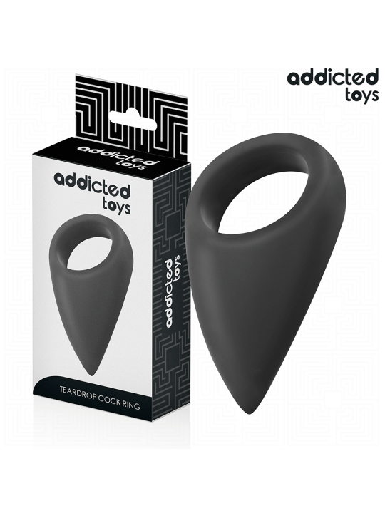 ADDICTED TOYS - ANILLO CON FORMA DE LÁGRIMA PARA EL PENE