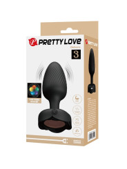 PRETTY LOVE - OSBORN PLUG ANAL CON LUZ LED 9.8 CM