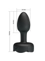 PRETTY LOVE - OLMAN PLUG ANAL CON LUZ LED 8.8 CM