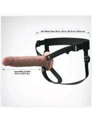 FANTASY X-TENSIONS - ARNÉS CON DILDO HUECO REALÍSTICO ELITE 24.1 CM