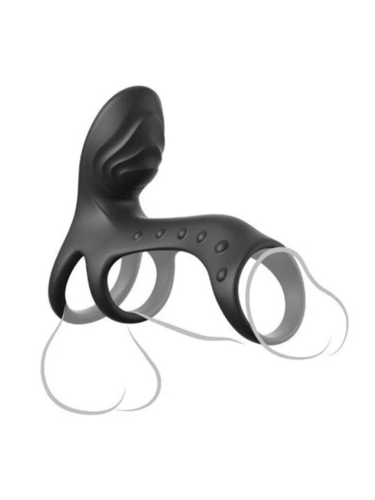 FANTASY C-RINGZ - ANILLO VIBRADOR PARA PAREJAS ULTIMATE COUPLES CAGE PRO 19.5 CM