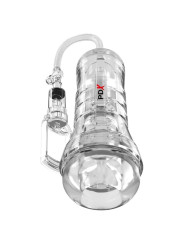 PDX ELITE - MASTURBADOR TRANSPARENTE VIEWTUBE VAC XXL CON BOMBA DE SUCCIÓN 27.3 CM