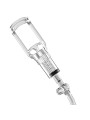 PDX ELITE - MASTURBADOR TRANSPARENTE VIEWTUBE VAC XXL CON BOMBA DE SUCCIÓN 27.3 CM