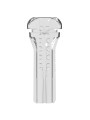 PDX ELITE - MASTURBADOR TRANSPARENTE VIEWTUBE XXL LED STROKER 27.3 CM