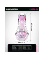 PDX ELITE - MASTURBADOR TRANSPARENTE VIEWTUBE XXL LED STROKER 27.3 CM