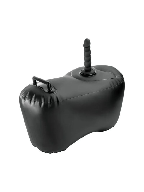 FETISH FANTASY SERIES - SILLÓN HINCHABLE BODY DOCK CON DILDO 69,2 CM NEGRO