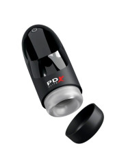 PDX ELITE - MASTURBADOR HYDROGASM CON VIBRACIÓN CICLÓNICA 20 CM