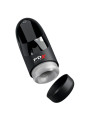 PDX ELITE - MASTURBADOR HYDROGASM CON VIBRACIÓN CICLÓNICA 20 CM