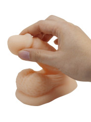 PRETTY LOVE - WILDON DILDO ULTRA REALÍSTICO Y ELÁSTICO 10 CM NATURAL