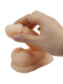 PRETTY LOVE - WILDON DILDO ULTRA REALÍSTICO Y ELÁSTICO 10 CM NATURAL