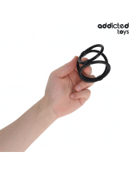 ADDICTED TOYS - ANILLO TRIPLE PARA EL PENE