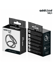 ADDICTED TOYS - ANILLO TRIPLE PARA EL PENE