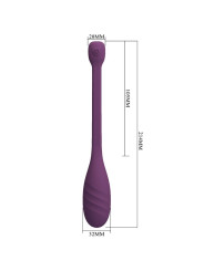 PRETTY LOVE - LEVIATHAN VIBRADOR CONTROLADO POR APP MORADO