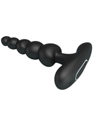 PRETTY LOVE - CORBAN VIBRADOR ANAL 10 VIBRACIONES NEGRO