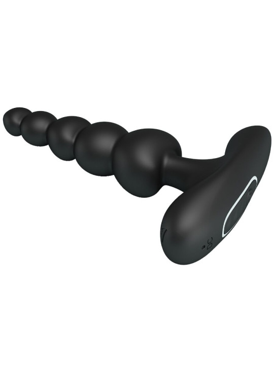 PRETTY LOVE - CORBAN VIBRADOR ANAL 10 VIBRACIONES NEGRO