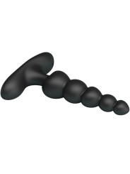 PRETTY LOVE - CORBAN VIBRADOR ANAL 10 VIBRACIONES NEGRO