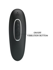 PRETTY LOVE - CORBAN VIBRADOR ANAL 10 VIBRACIONES NEGRO
