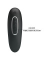 PRETTY LOVE - CORBAN VIBRADOR ANAL 10 VIBRACIONES NEGRO