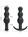 PRETTY LOVE - SIDNEY VIBRADOR ANAL 10 VIBRACIONES NEGRO