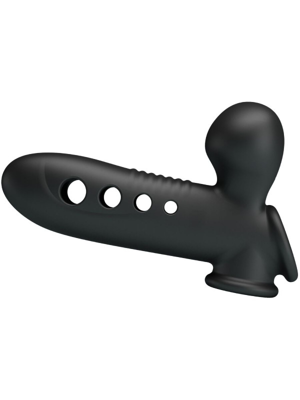 PRETTY LOVE - CRANE FUNDA PARA PENE CON AIRBAG NEGRO