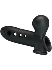 PRETTY LOVE - CRANE FUNDA PARA PENE CON AIRBAG NEGRO