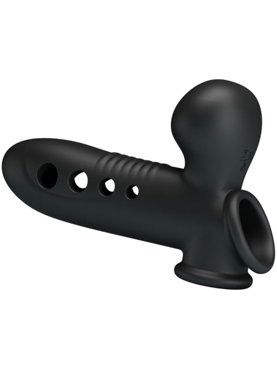 PRETTY LOVE - CRANE FUNDA PARA PENE CON AIRBAG NEGRO