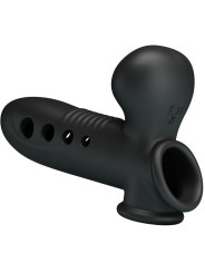 PRETTY LOVE - CRANE FUNDA PARA PENE CON AIRBAG NEGRO