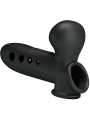 PRETTY LOVE - CRANE FUNDA PARA PENE CON AIRBAG NEGRO