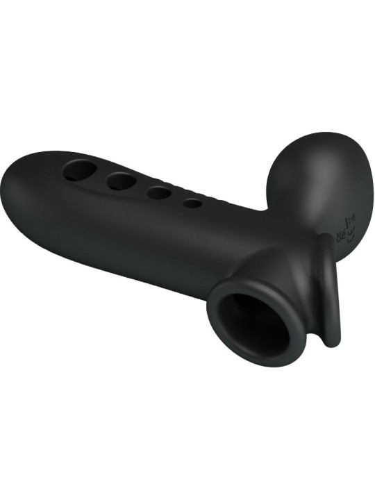 PRETTY LOVE - CRANE FUNDA PARA PENE CON AIRBAG NEGRO