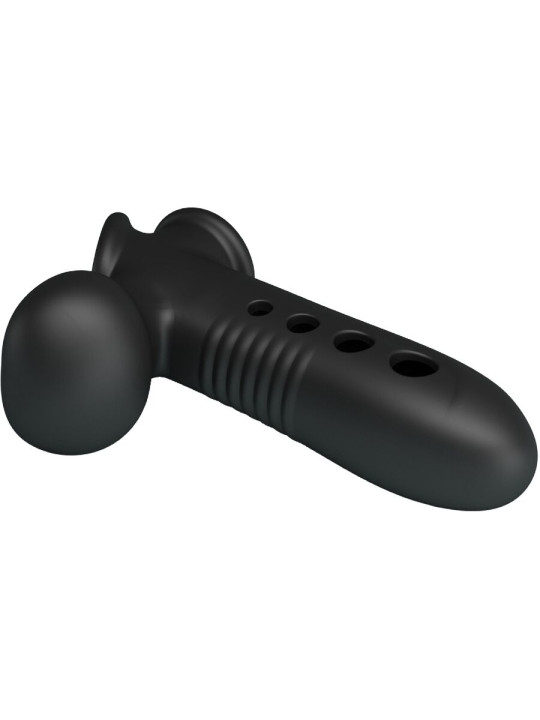 PRETTY LOVE - CRANE FUNDA PARA PENE CON AIRBAG NEGRO