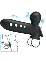 PRETTY LOVE - CRANE FUNDA PARA PENE CON AIRBAG NEGRO