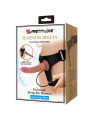 PRETTY LOVE - KYTON HARNESS BRIEFS UNIVERSAL CON DILDO SQUIRTING 19 CM MULATO
