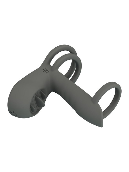 PRETTY LOVE - FUNDA PARA PENE CON DOBLE ESTIMULACIÓN Y EFECTO ORAL