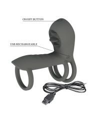 PRETTY LOVE - FUNDA PARA PENE CON DOBLE ESTIMULACIÓN Y EFECTO ORAL