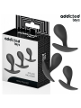 ADDICTED TOYS - SET DE 3 PLUG ANAL SILICONA MODELO 3
