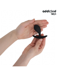 ADDICTED TOYS - SET DE 3 PLUG ANAL SILICONA MODELO 3