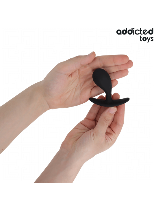 ADDICTED TOYS - SET DE 3 PLUG ANAL SILICONA MODELO 3