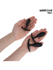 ADDICTED TOYS - SET DE 3 PLUG ANAL SILICONA MODELO 2