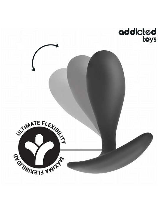 ADDICTED TOYS - SET DE 3 PLUG ANAL SILICONA MODELO 2