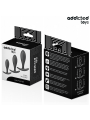 ADDICTED TOYS - SET DE 3 PLUG ANAL SILICONA MODELO 2