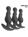 ADDICTED TOYS - SET DE 3 PLUG ANAL SILICONA MODELO 1