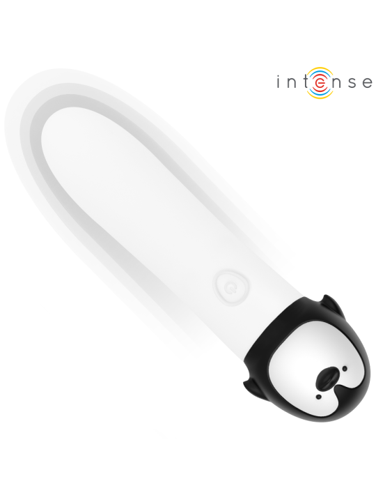 INTENSE - RICO BALA VIBRADORA PINGÜINO RECARGABLE USB 10 X 2.2 CM