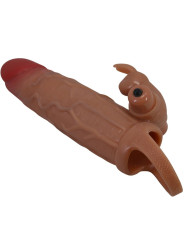 PRETTY LOVE - OSMAR FUNDA PARA PENE + ESTIMULADOR DE CLÍTORIS CON VIBRACIÓN