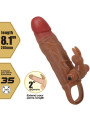 PRETTY LOVE - OSMAR FUNDA PARA PENE + ESTIMULADOR DE CLÍTORIS CON VIBRACIÓN