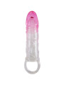 PRETTY LOVE - ODES FUNDA REALÍSTICA ALARGADORA DE 2 CM PARA PENE ROSA