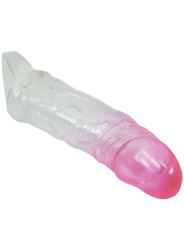 PRETTY LOVE - ODES FUNDA REALÍSTICA ALARGADORA DE 2 CM PARA PENE ROSA