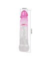 PRETTY LOVE - NERON FUNDA REALÍSTICA ALARGADORA DE 6 CM PARA PENE ROSA